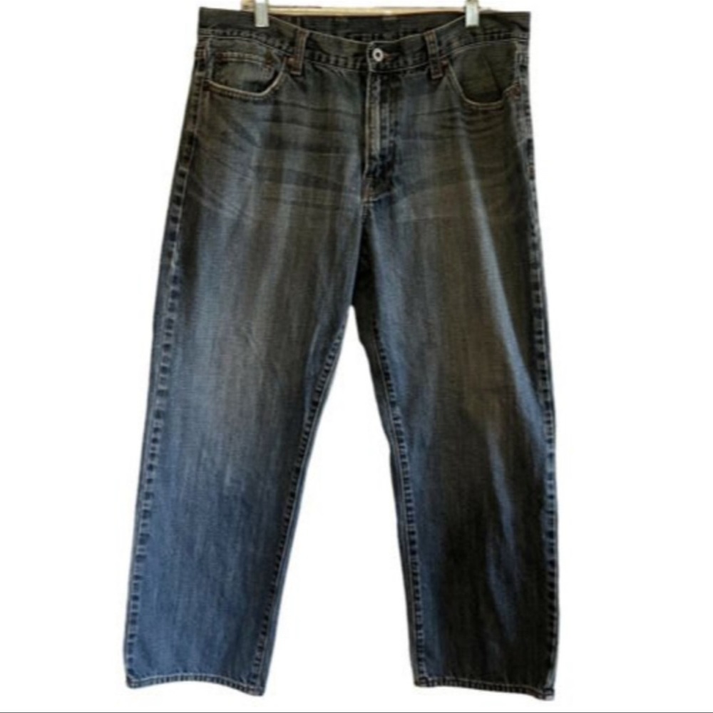 Lucky Brand Mens Size 36 Straight Leg Denim Short Inseam Jeans